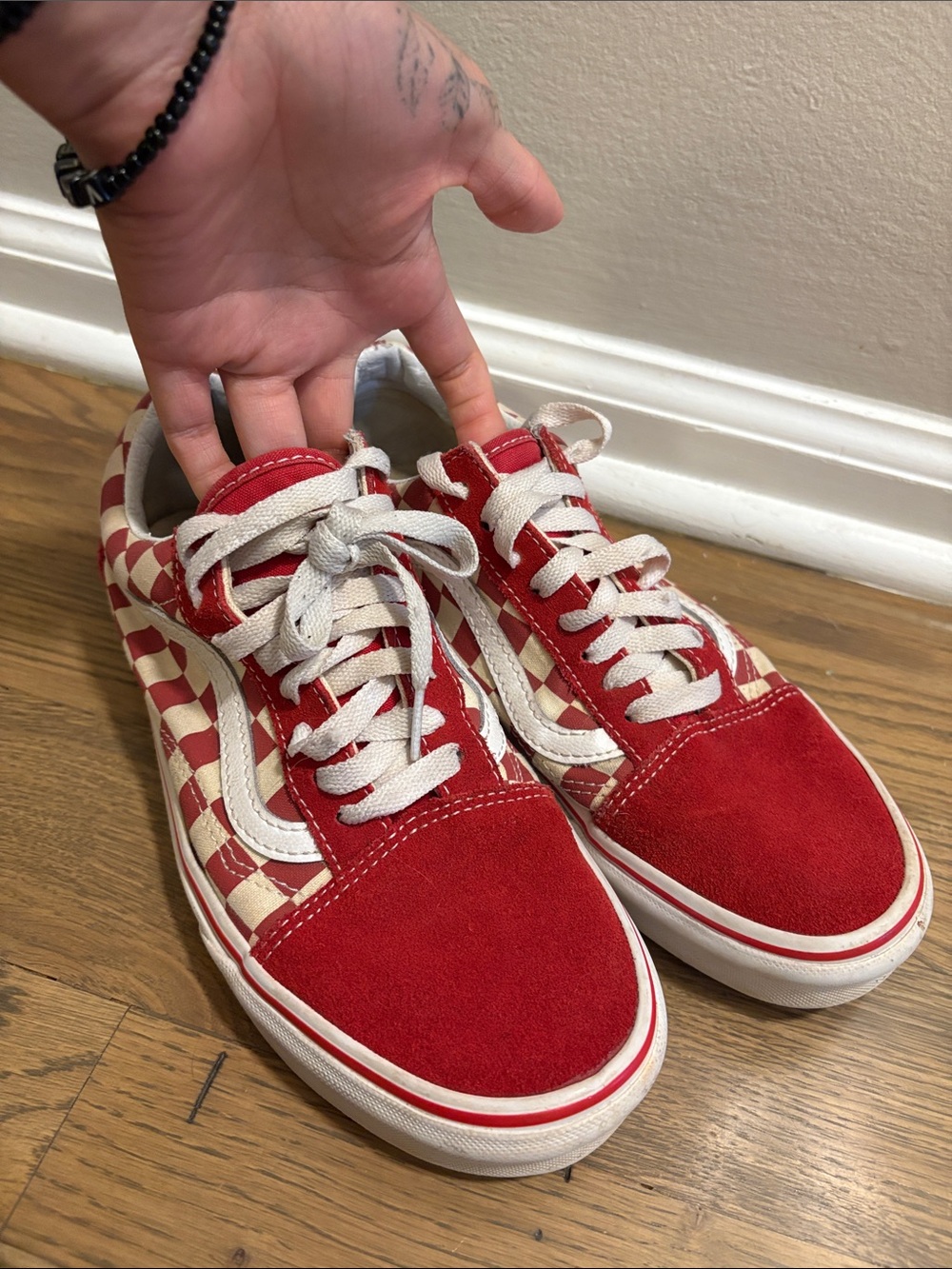 Checkered Vans